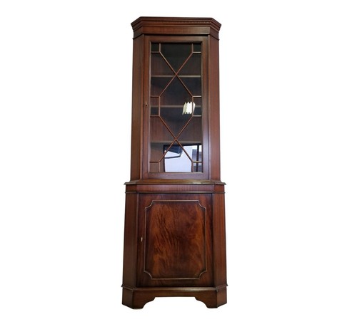 Chesterfield eckvitrine zu - eckvitrine,