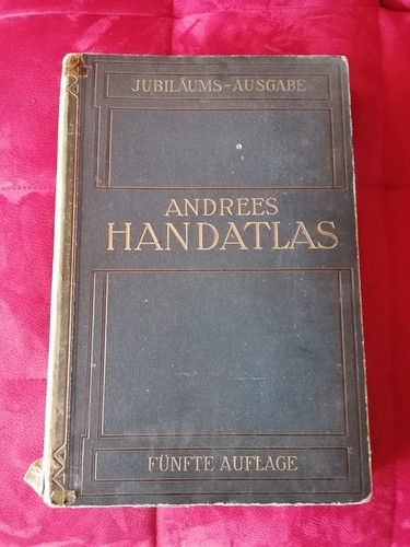 Andrees atlas handatlas - atlas, 5