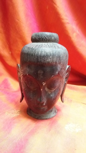 Antike statue buddha kopf - antike,