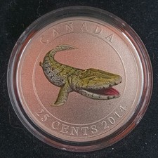 25 Cent Tiktaalik Münze