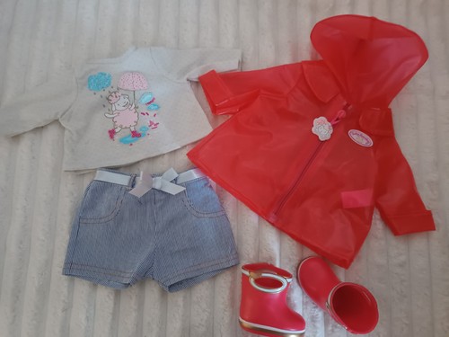 Baby annabell outfit regenset - outfit,