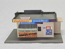 POLA 538 H0 ZEITUNGSKIOSK fertig gebaut SAMMLER VINTAGE MODELLBAHN #2