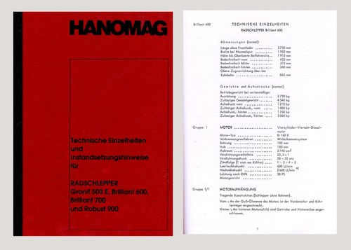 Hanomag brillant 700 robust - brillant,