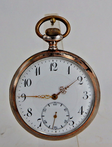 Offene herrentaschenuhr h - offene, m.h
