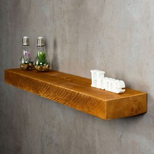 levandeo Wandregal Holz Massiv