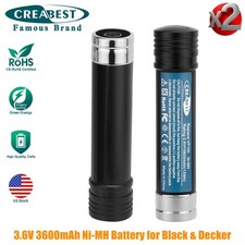 2x Battery for Black & Decker