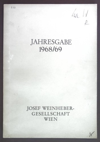 Josef weinheber und edwin - josef,