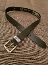 Wrangler Gürtel Vintage echt Leder 80 cm