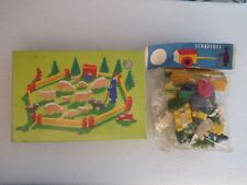 Altes Holzspielzeug - Meine Schäfchen + Schäferei + Big Domino Rally