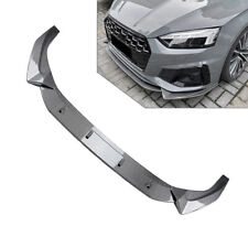 3x ABS Front Sto?stange Splitter Spoiler Lippe für Audi A5 Sline S5 8W6 20-24