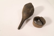 Alte Ring Glocke Eisen Bobo