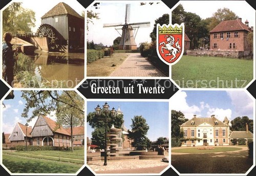 Twente wasserrad windmuehle - wasserrad,