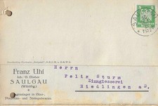 Los  vom  27.01   Beleg  aus