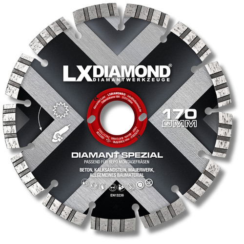Lxdiamond diamant trennscheibe - lxdiamond, diamant-trennscheibe
