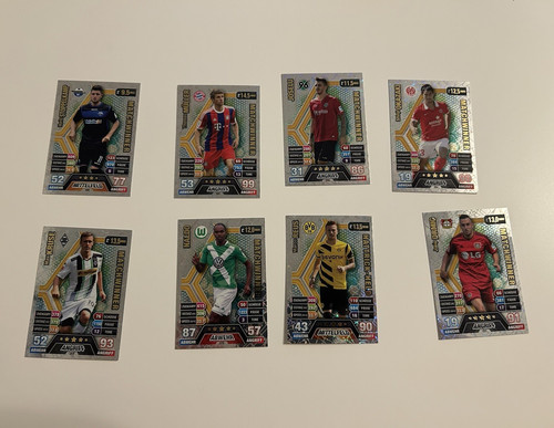 Topps match attax - match, bundesliga