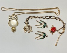 Modeschmuck Konvolut Tiere