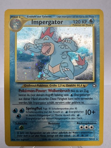 Impergator holo pokemon karte - impergator,