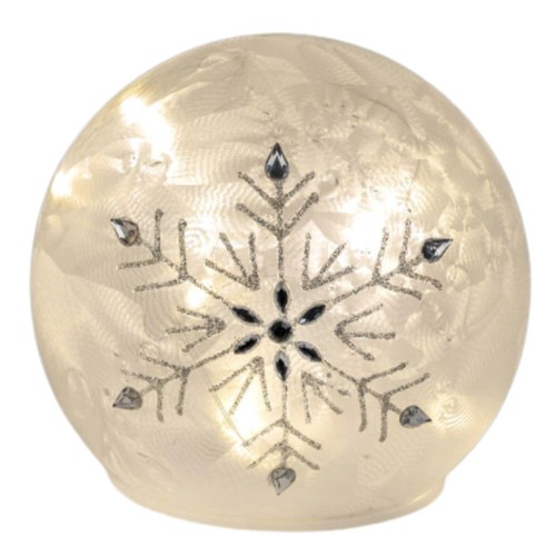 Led deko kugel eiskristall - led,
