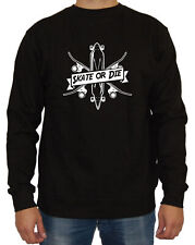 Skate or Die Sweater BMX Skateboard Halfpipe Aggressive Inline Skaten Fun