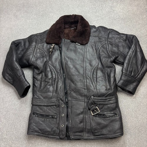 Leder fliegerjacke erwachsene - leder,