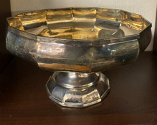 METALLSCHALE SILBER HAMMER AUF