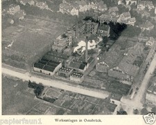 Hagedorn Osnabrück & Schepsdorf Reklame & Historie 1924 Hochwasser Kork Salpeter