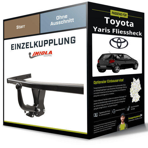 Starre anhängerkupplung für - starre,