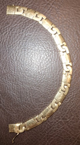 Panzer armband gold - panzer-armband,