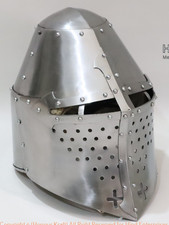 Topfhelm Helmet | Medieval