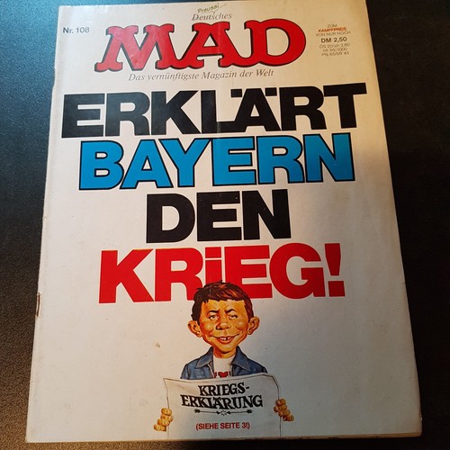 Deutsches mad magazin heft - deutsches, *heft