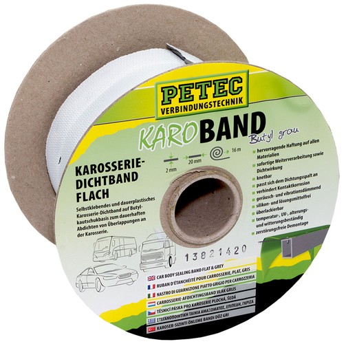 Petec karoband butyl grau - butyl, 20