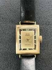Vintage Berg Parat 15 Rubis Damen Uhr Handaufzug RWAG FOND ACIER