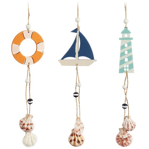 Hängedeko maritim - 3x,