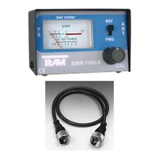 SET Stehwellenmeßgerät TEAM SWR 1180 A inkl. Verbindungskabel X