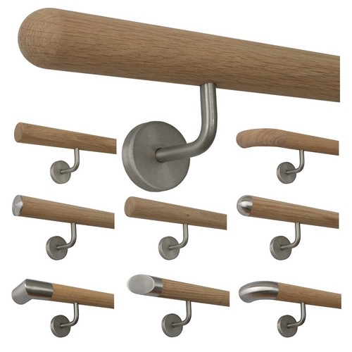 Handlauf holz eiche - handlauf,