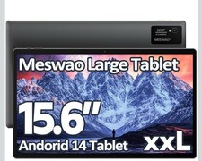 XXL GROSSE MESWAO MES-B3 Tablet – 15,6" IPS FHD Display, Android 14,