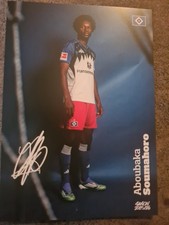 Unikat.  Autogrammkarte