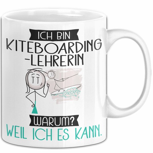 Kiteboarding lehrerin tasse - kiteboarding-lehrerin,