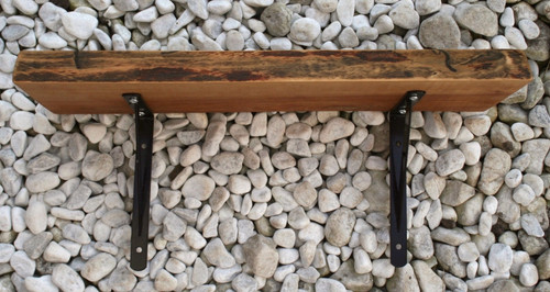 Wandregal birke holzboard - wandregal, 43cm