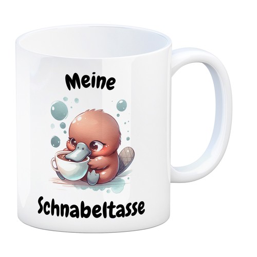 Schnabeltasse schnabeltier - schnabeltasse,