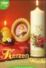 Kerzen gestalten mit Wachs. Christliche und Florale Motive