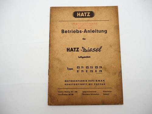 Original hatz 75 - hatz,