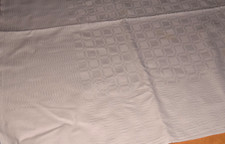 Altes Damast Tischdecke