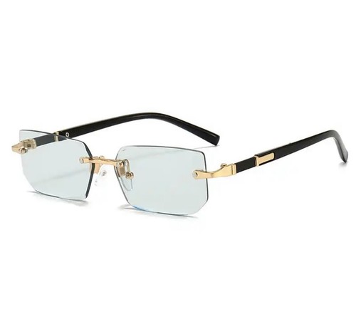 Sonnenbrille rahmenlos eckig - sonnenbrille,