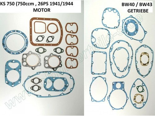 Dichtungssatz zündapp ks750 - dichtungssatz,