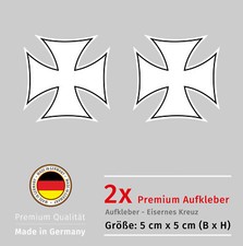 Aufkleber Eisernes Kreuz 2x