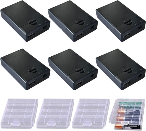 Usb batteriehalter 4 - usb, 3x