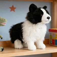 Border Collie Stofftier