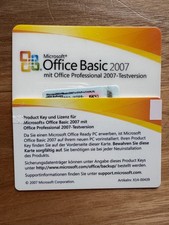 Microsoft Office Basic 2007 (Lizenz-Key / MLK) Word, Excel, Outlook