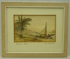 (B1800) Pastell "Pescadores ~